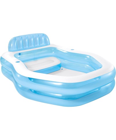 2 - Piscina Swim Center Family Sunshade Intex 57186NP con Tettoia Parasole