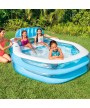 4 - Piscina Swim Center Family Sunshade Intex 57186NP con Tettoia Parasole