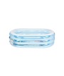 1 - Intex 57482 Piscina Baby Ovale Trasparente 163x107x46 cm