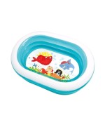 4 - Intex 57482 Piscina Baby Ovale Trasparente 163x107x46 cm