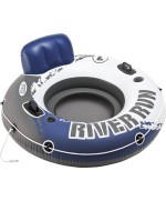 1 - Ciambella Blue River Intex 58825EU con maniglie gonfiabile