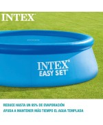 4 - Telo solare termico Intex 28010 piscina rotonda Easy Set cm 244