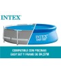 4 - Telo solare termico Intex 28013 piscina rotonda Easy Set e Frame cm 457