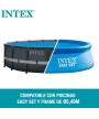 5 - Intex 28015 telo solare termico piscina rotonda Easy Set e Frame cm 549