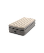 1 - Intex 64162ND Materasso gonfiabile letto singolo con pompa Airbed Dura-Beam Prime Comfort Elevated