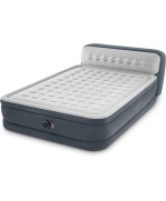 1 - Intex 64448ND materasso gonfiabile matrimoniale con testiera Airbed