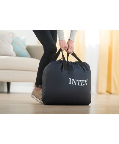 2 - Intex 64448ND materasso gonfiabile matrimoniale con testiera Airbed