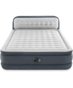 4 - Intex 64448ND materasso gonfiabile matrimoniale con testiera Airbed