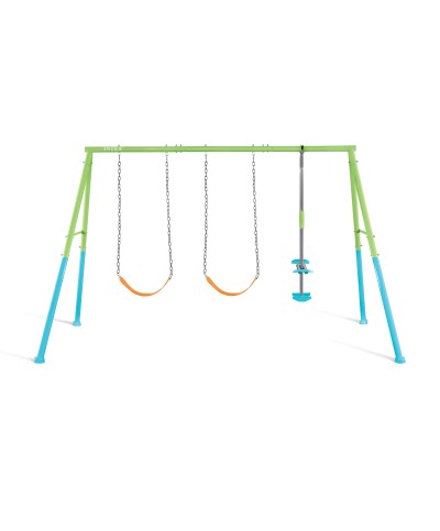 2 - Altalena colorata Intex 44121 set di gioco a 3 funzioni