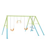 1 - Altalena colorata Intex 44130 set di gioco a 4 funzioni