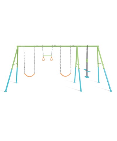 2 - Altalena colorata Intex 44130 set di gioco a 4 funzioni