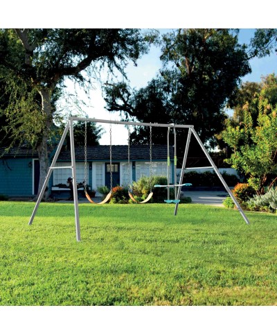 2 - Altalena grigio Intex 44123 set di gioco a 3 funzioni