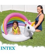 3 - Piscina Gonfiabile Intex 57113NP Baby Pool Unicorno con parasole