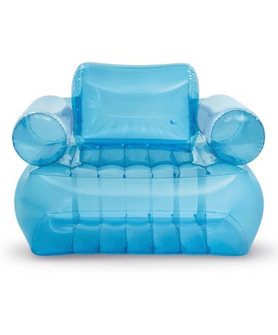 2 - Poltrona gonfiabile Intex 66503NP trasparente blu
