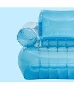 4 - Poltrona gonfiabile Intex 66503NP trasparente blu