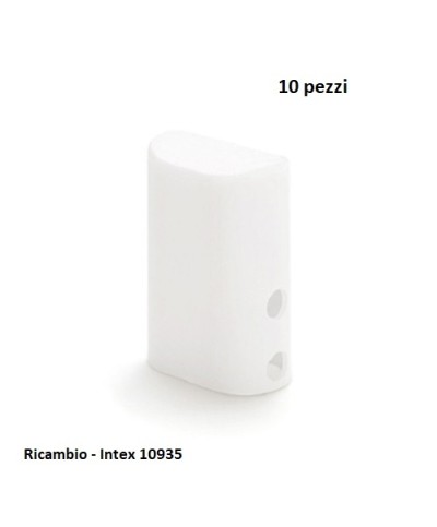 1 - Set 10 Cappuccio per supporto a U Intex 10935