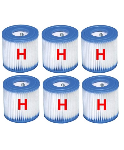 2 - Kit 6 cartuccia filtro mini H Intex 29007