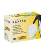 2 - Ricariche bombolette Kayser 30 capsule CO2 per soda