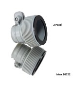 1 - Kit 2 pezzi Adattatore B Intex 10722 ricambio