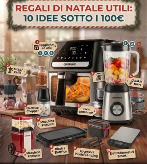 Regali di Natale utili per la casa: 10 idee sotto i 100€