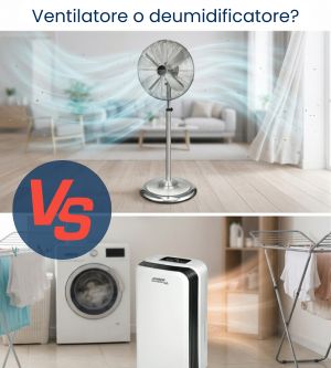 Ventilatore o deumidificatore: quale usare d’estate?