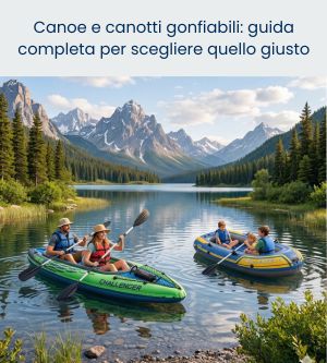 Canoe e canotti gonfiabili: guida completa per scegliere quello giusto