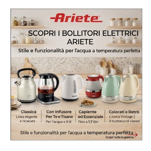 ariete bollitori elettrici